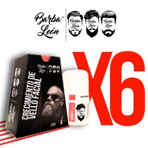 Combo estándar - Crecimiento de barba y bigote