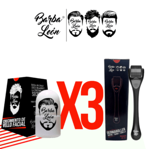 Combo principiante plus – crecimiento barba y bigote - Barba León